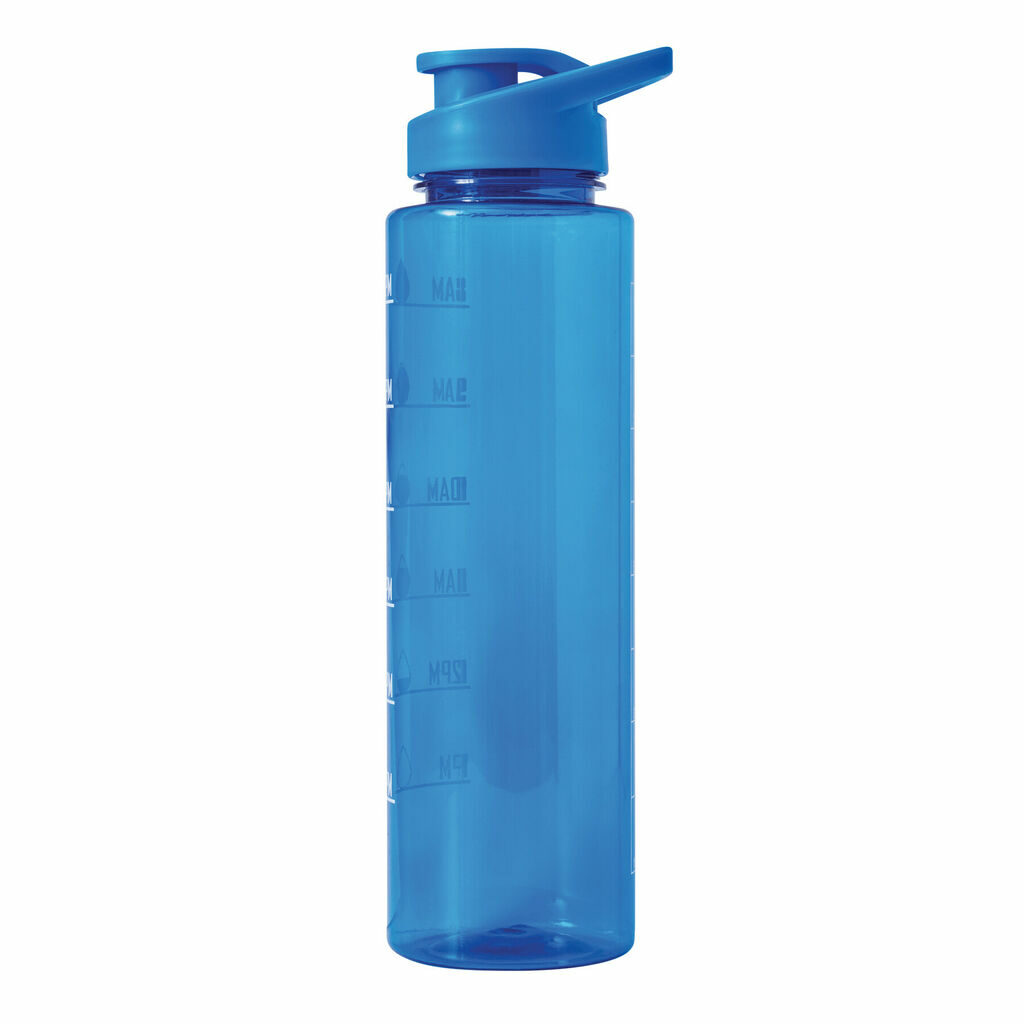 Спортивная бутылка для воды AQUA LEVEL синий - 56-0603187- Фото №4