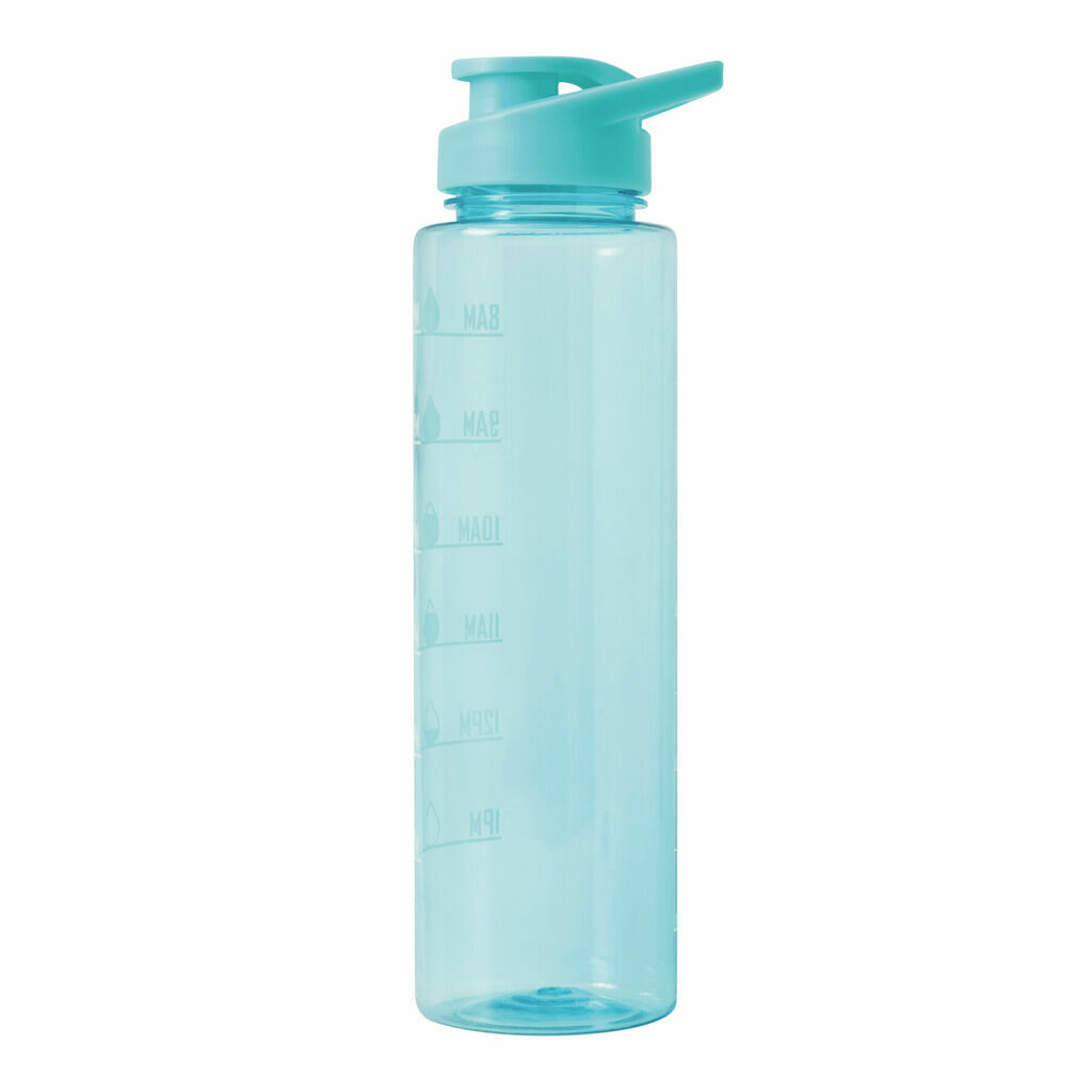 Спортивная бутылка для воды AQUA LEVEL голубой - 56-0603188- Фото №4