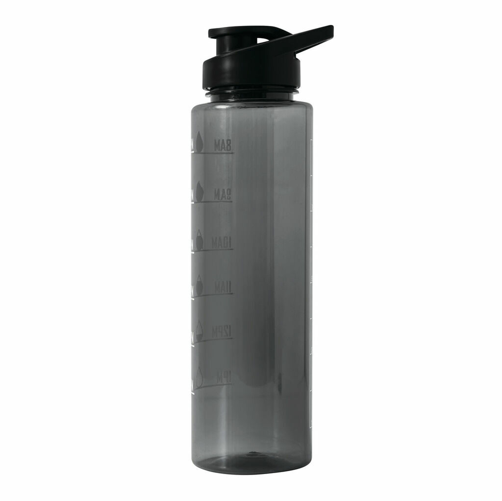 Спортивная бутылка для воды AQUA LEVEL черный - 56-0603189- Фото №4