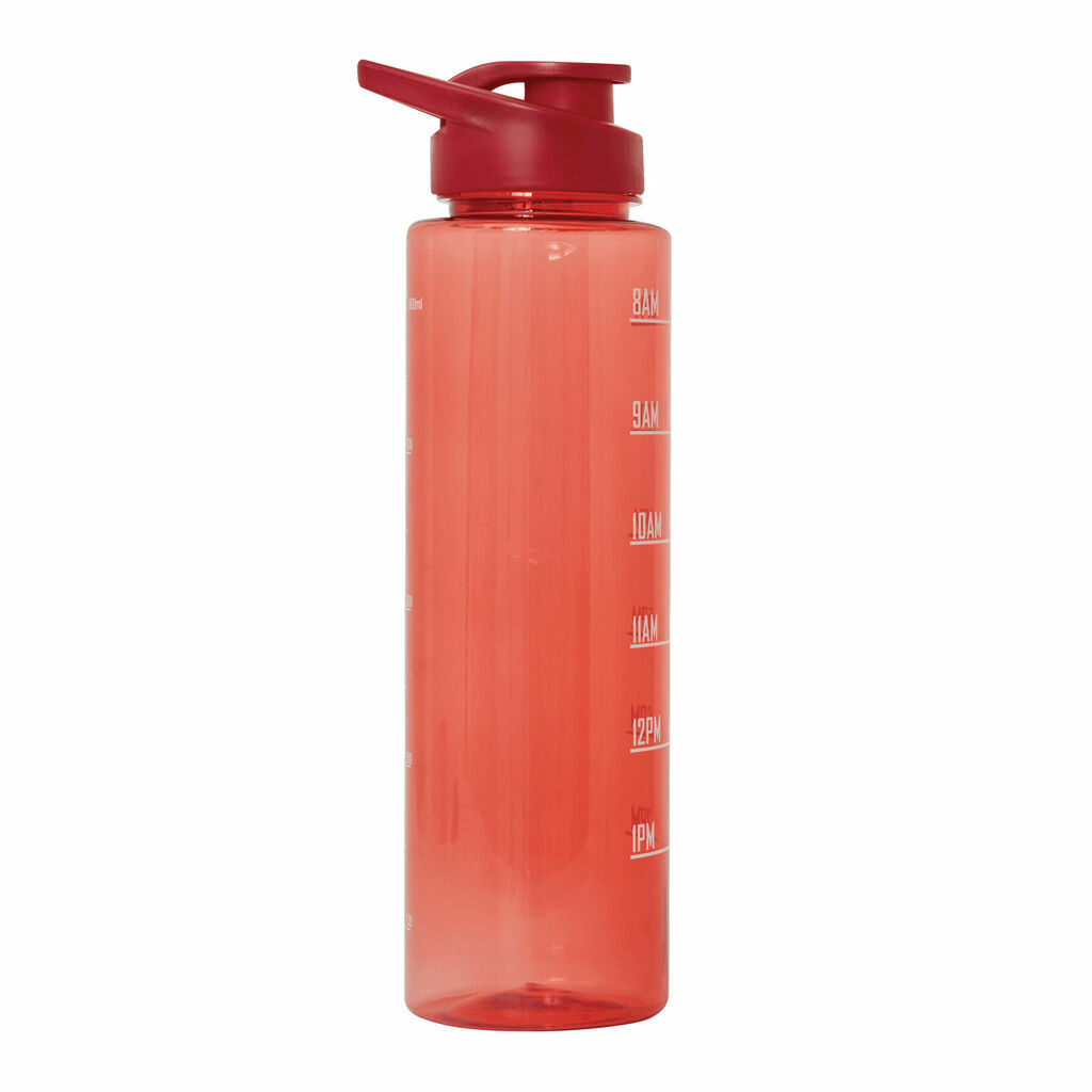 Спортивная бутылка для воды AQUA LEVEL красный - 56-0603199- Фото №10