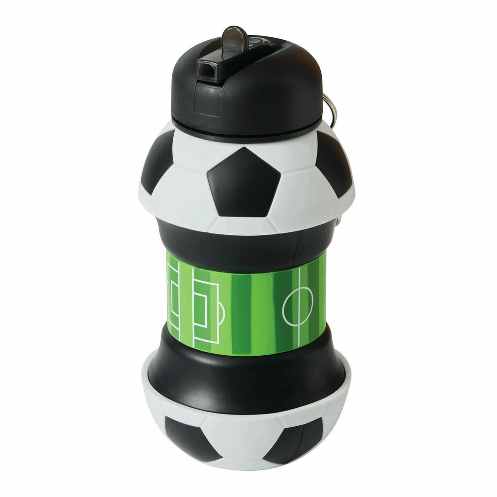 Складная бутылка SOCCERMATE черный - 56-0603210- Фото №2