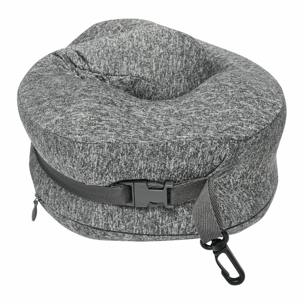 Подушка для шиї з піни з ефектом пам'яті COSYWRAP сірий - 56-0607020- Фото №2