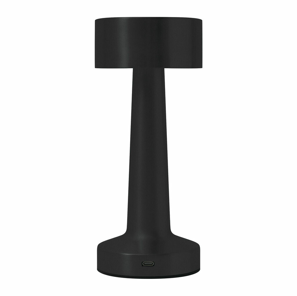 Настольная лампа из нержавеющей стали MUSHROOM черный - 56-0903072- Фото №3