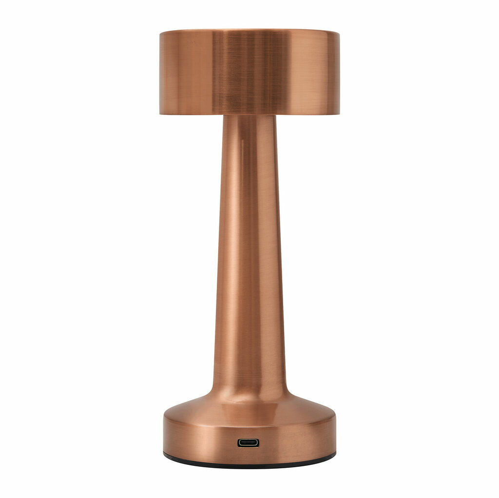 Настольная лампа из нержавеющей стали MUSHROOM медный - 56-0903073- Фото №3