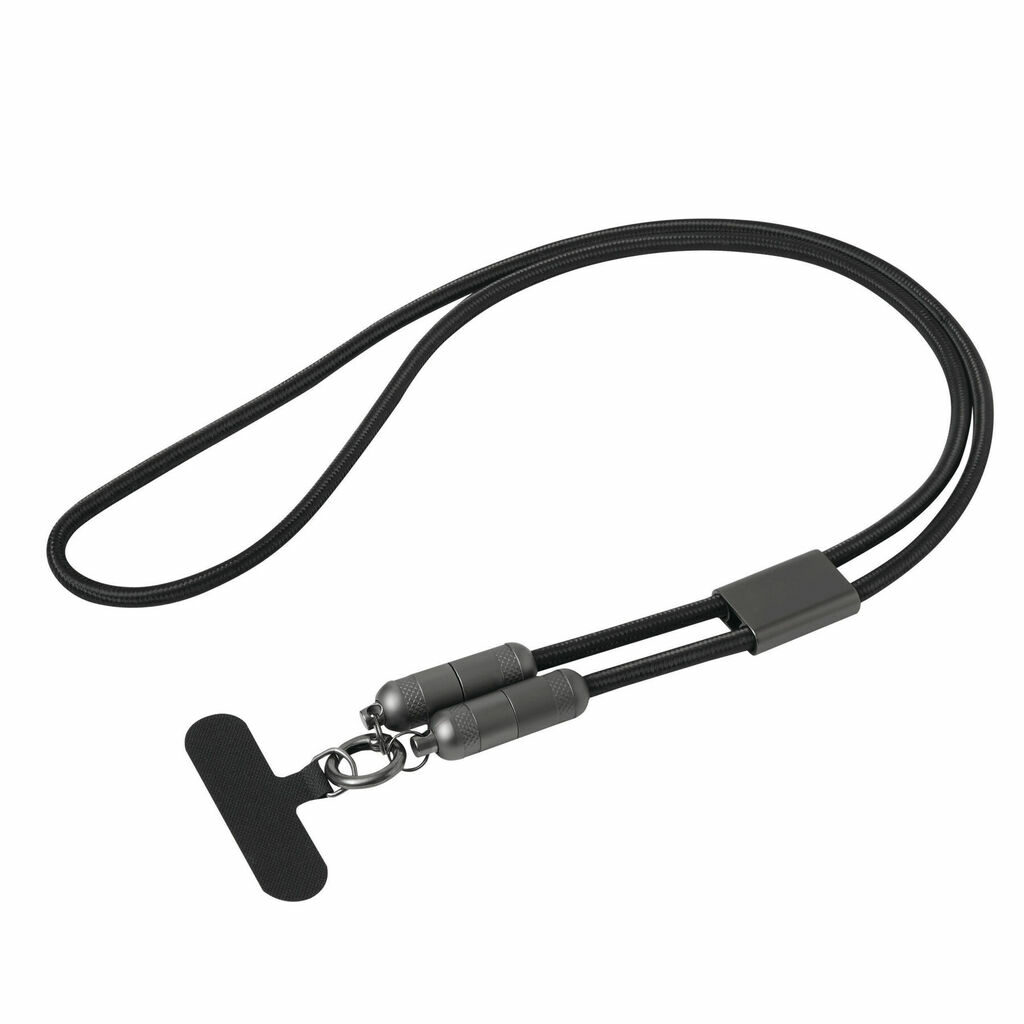 Багатофункціональний кабель для заряджання та передачі даних LONGCARRY чорний - 56-1107409- Фото №1 Багатофункціональний кабель для заряджання та передачі даних LONGCARRY чорний - 56-1107409- Фото №1
