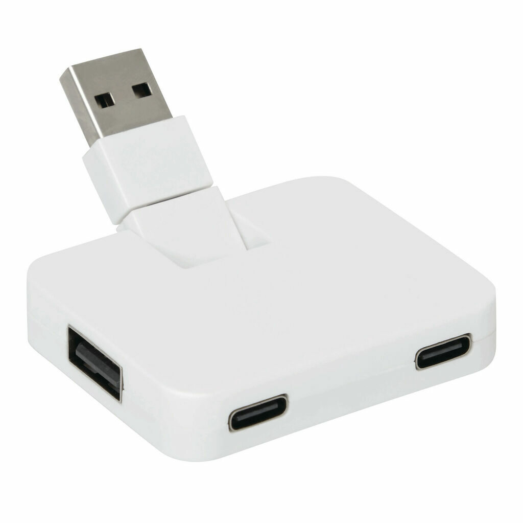 USB-хаб HUBI білий - 56-1107411- Фото №1