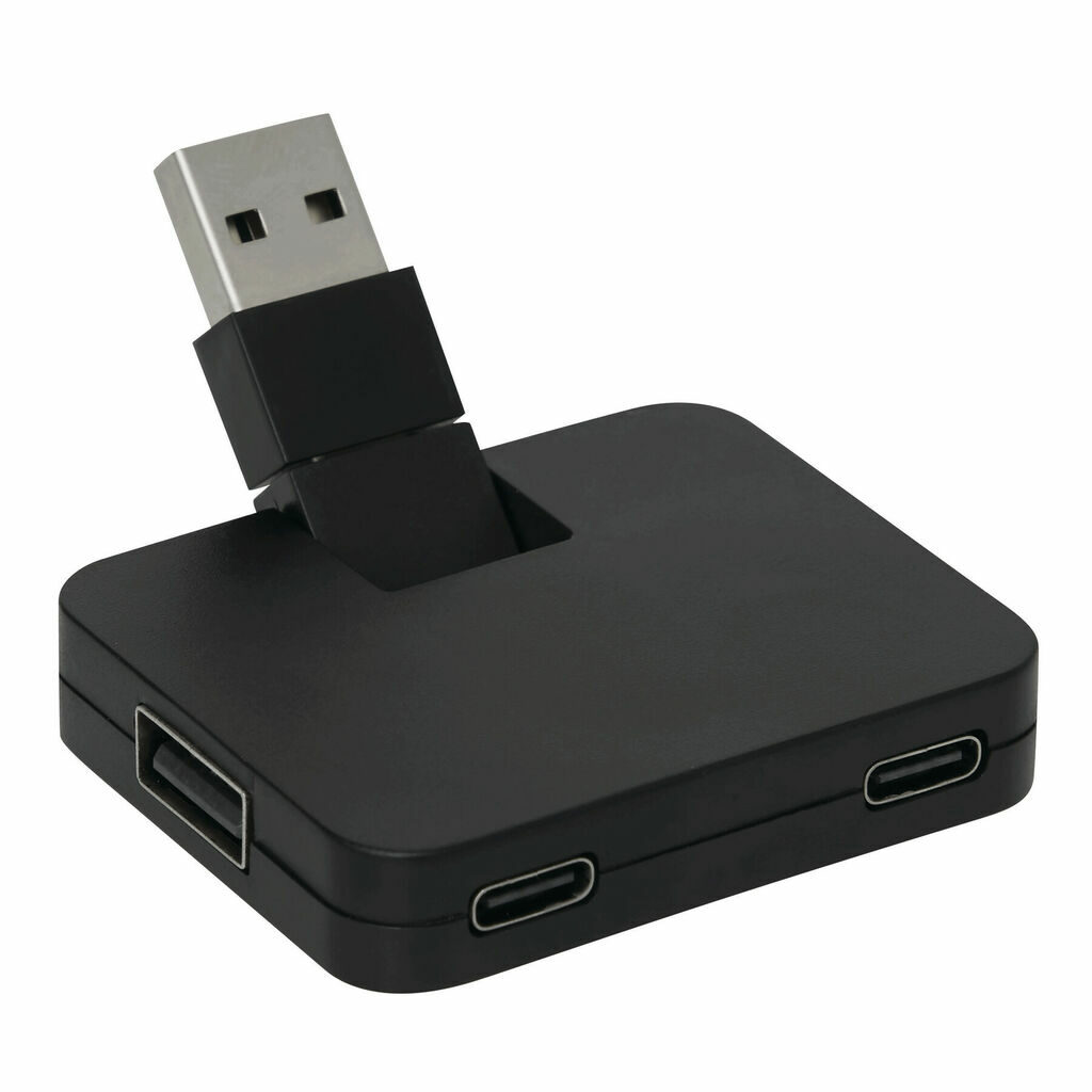 USB-хаб HUBI чорний - 56-1107412- Фото №1 USB-хаб HUBI чорний - 56-1107412- Фото №1