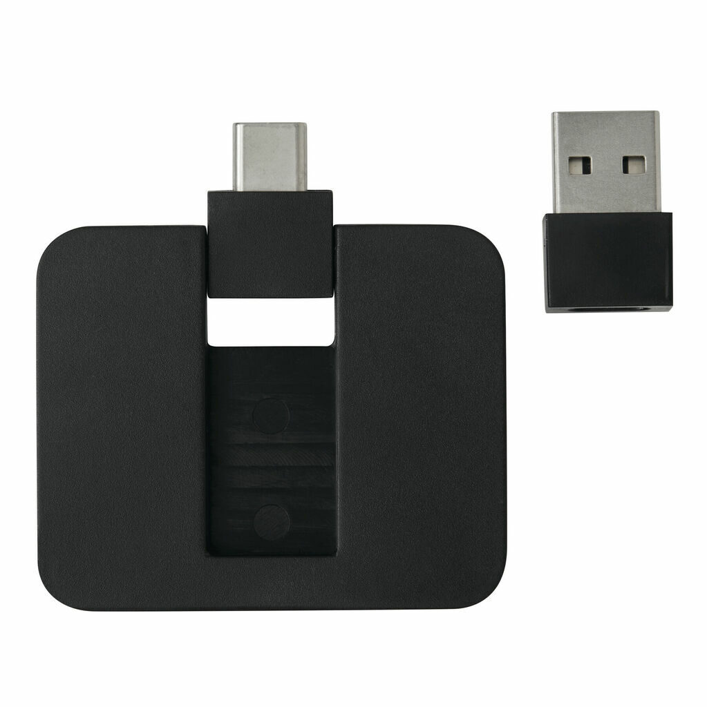 USB-хаб HUBI чорний - 56-1107412- Фото №4 USB-хаб HUBI чорний - 56-1107412- Фото №4