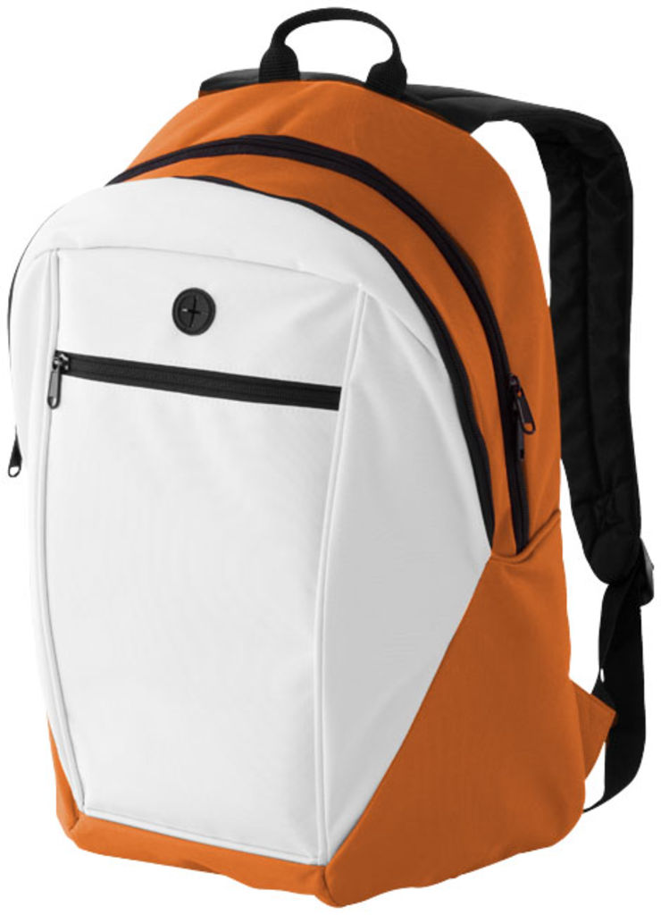 Рюкзак Ozark, колір білий, оранжевий