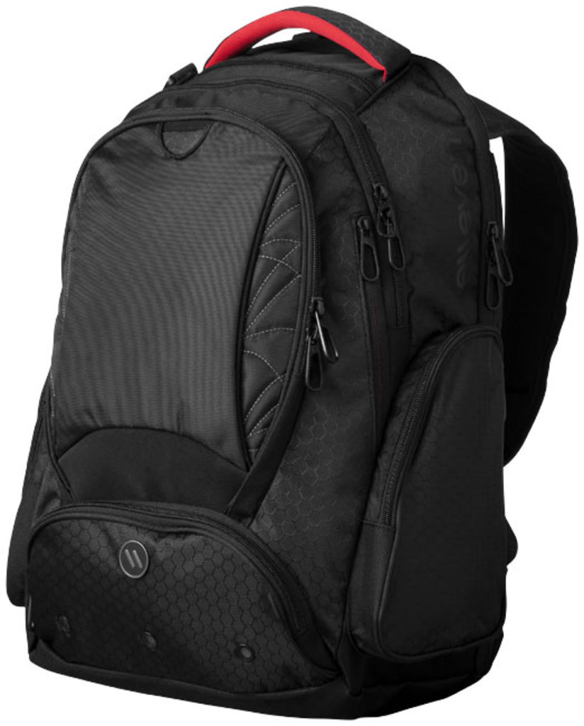 Рюкзак Vapor для ноутбука , колір суцільний чорний