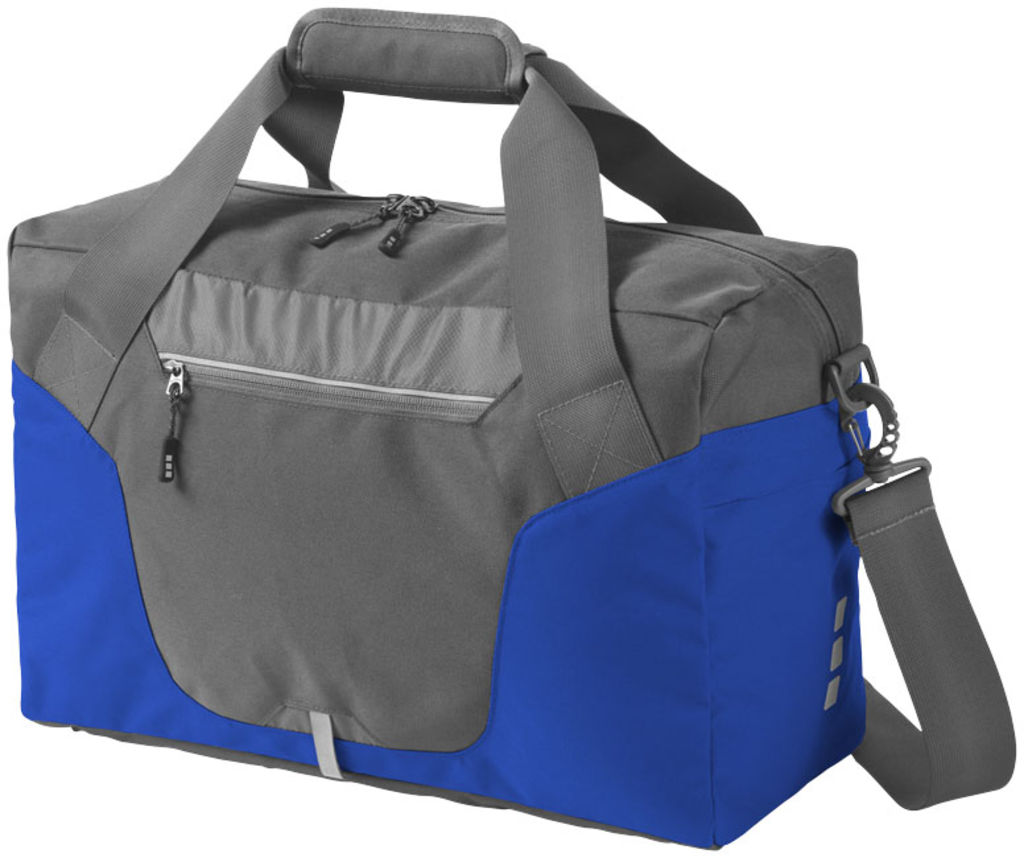 Дорожная сумка Revelstoke, цвет серый, ярко-синий