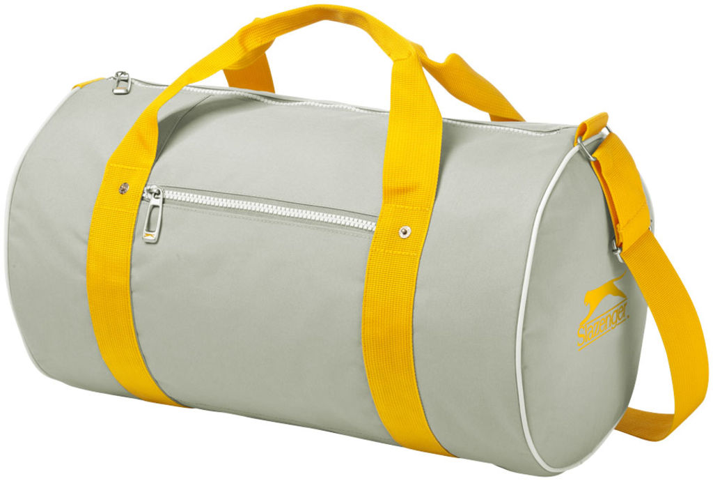 Спортивна сумка York, колір сірий, жовтий