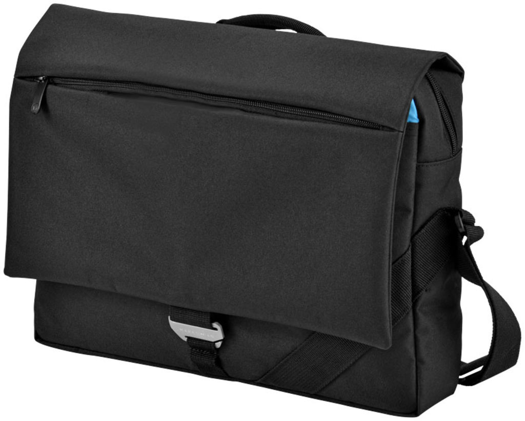 Конференц-сумка Horizon для ноутбука , колір суцільний чорний