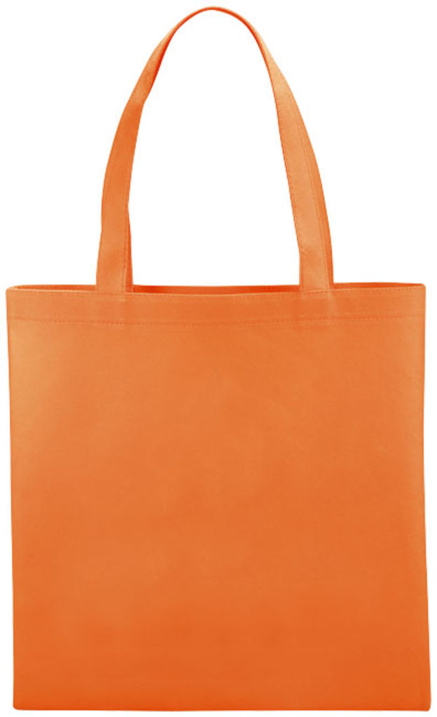 Небольшая нетканая сумка Zeus для конференций, цвет оранжевый
