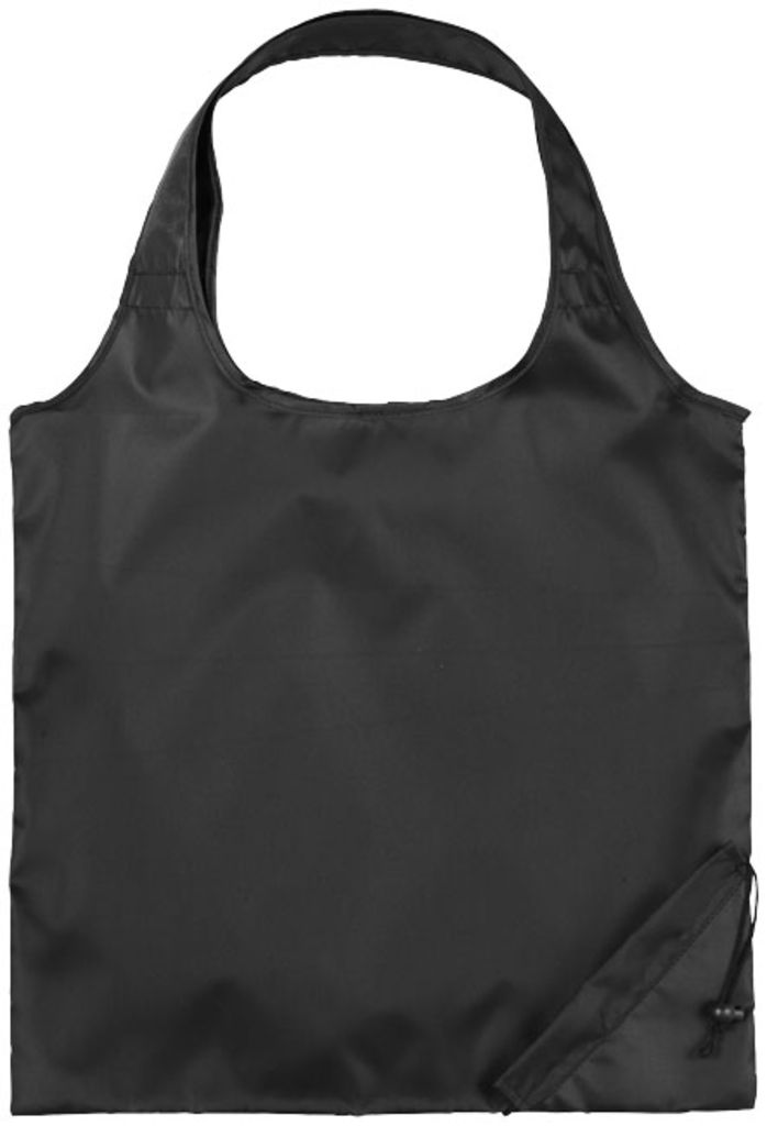 Складна сумка для покупок Bungalow, колір суцільний чорний
