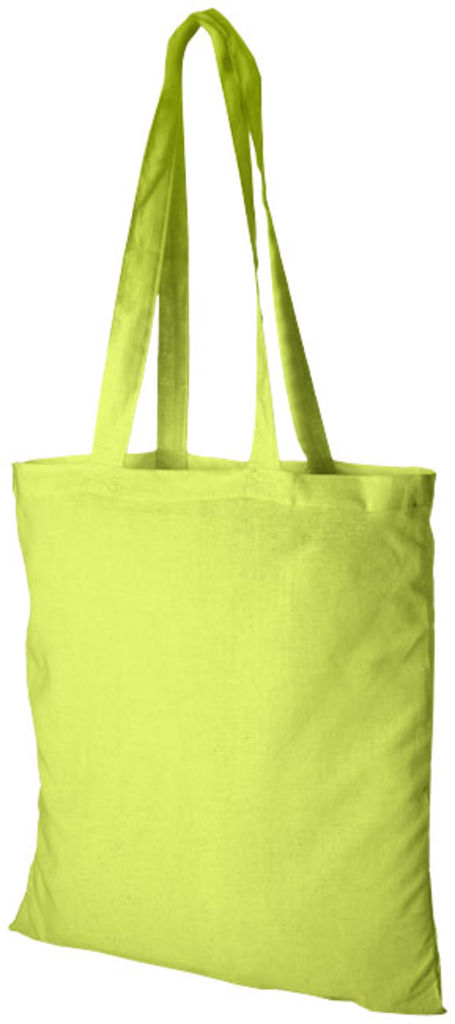 Бавовняна сумка Madras, колір лайм