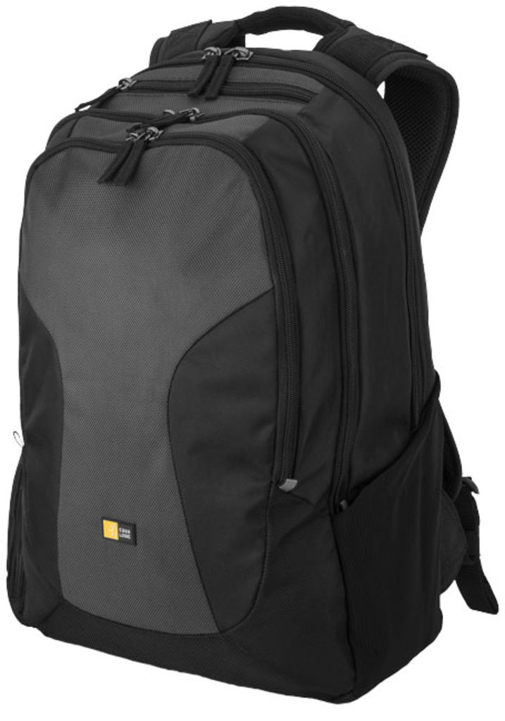 Рюкзак InTransit для ноутбука і планшета, колір суцільний чорний, сірий