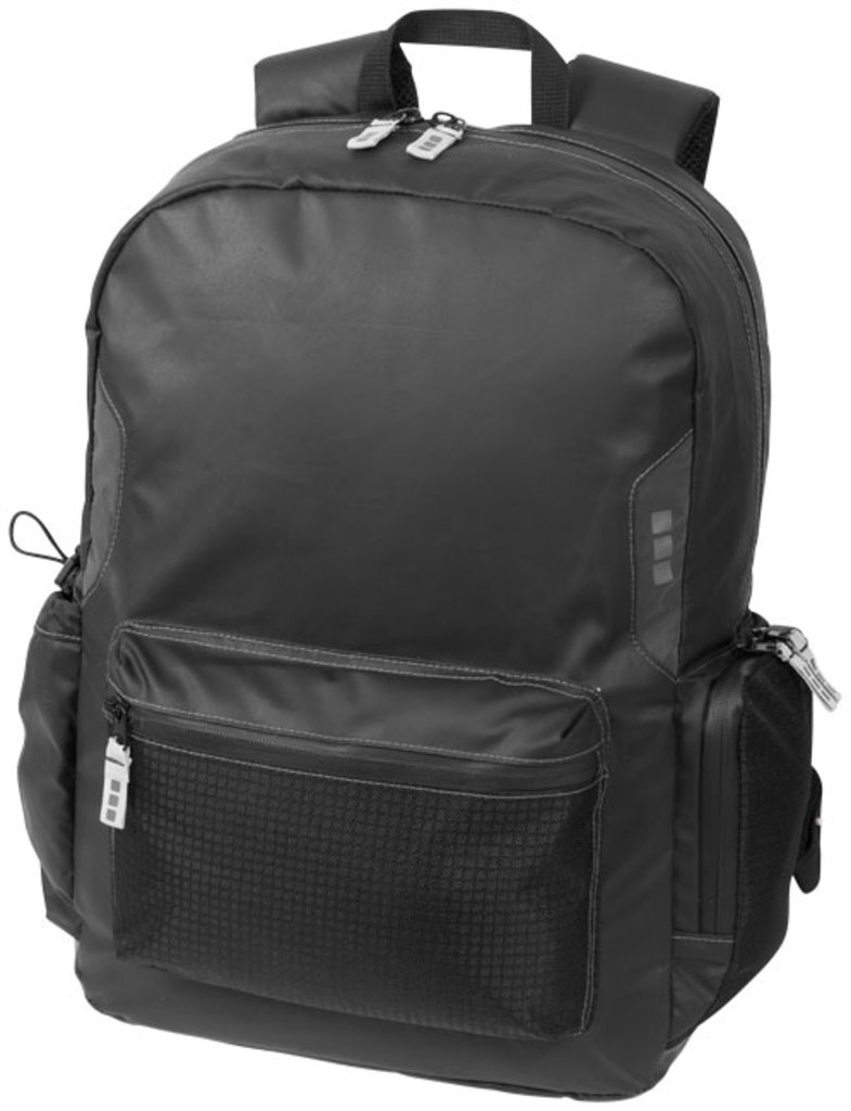 Рюкзак Ridge для ноутбука , колір суцільний чорний