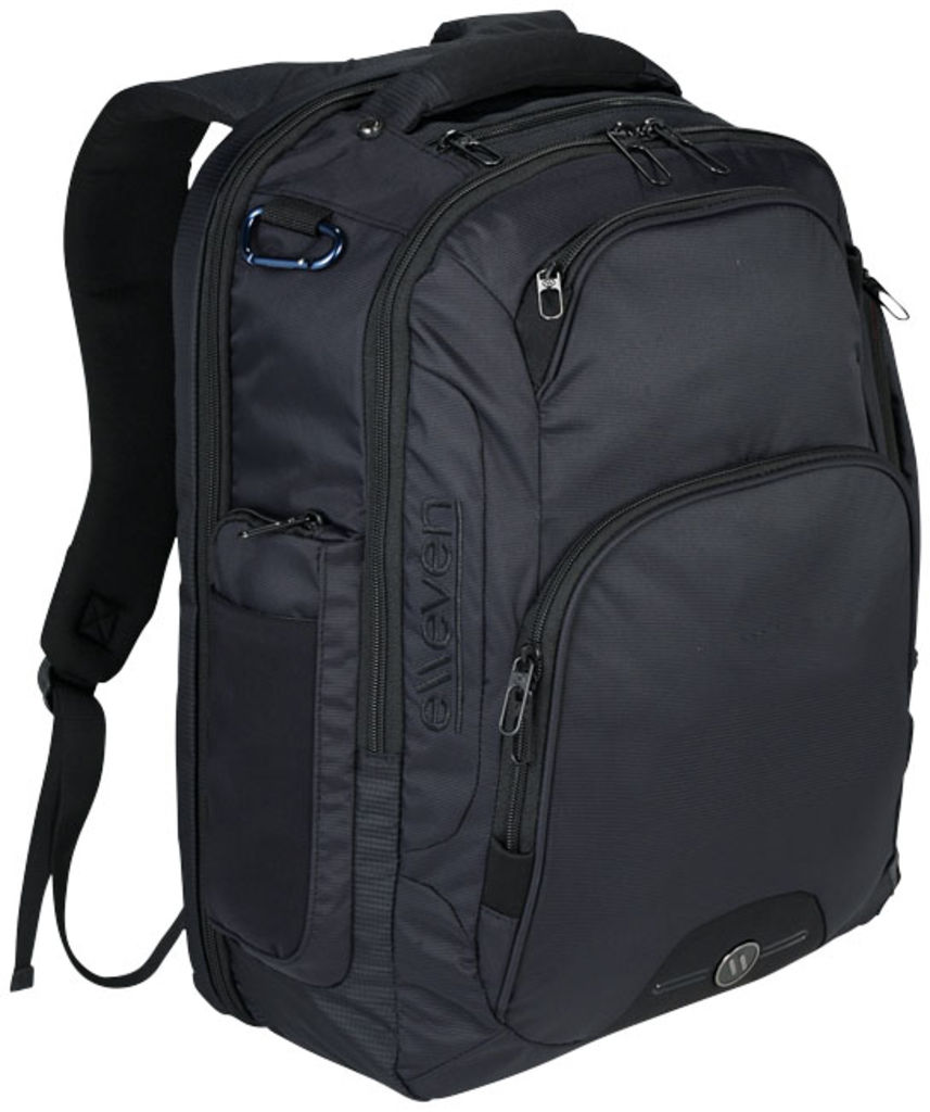 Рюкзак Rutter для ноутбука , колір суцільний чорний