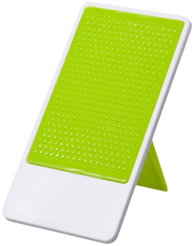 Підставка для смартфона Flip, колір лайм, білий
