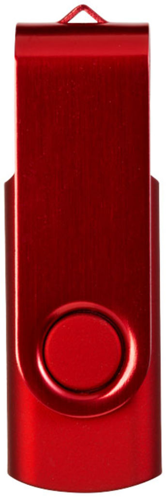 Флешка Rotate Metallic 4GB, цвет красный - 12350802- Фото №5