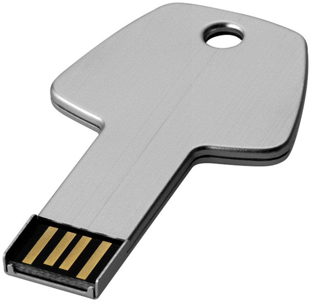 Флешка Key  2GB, колір сріблястий