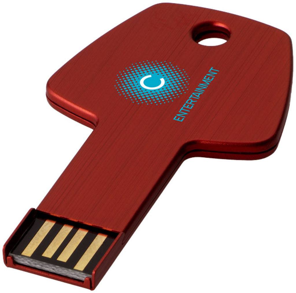 Флешка Key 2GB, цвет красный - 12351803- Фото №2