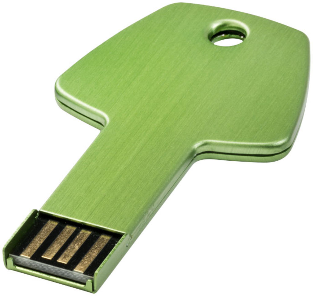 Флешка Key  2GB, колір зелений