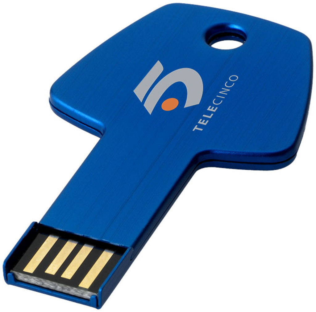 Флешка Key 4GB, цвет синий - 12351902- Фото №2