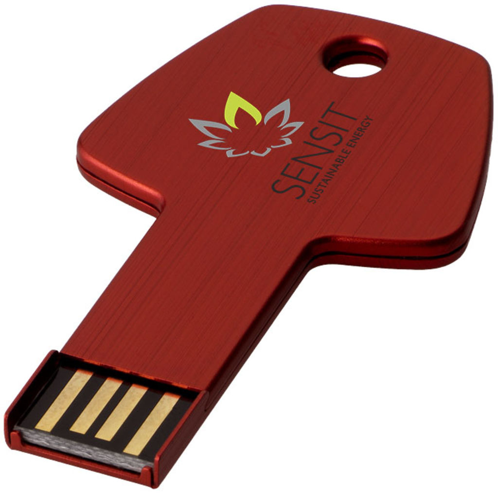 Флешка Key 4GB, цвет красный - 12351903- Фото №2