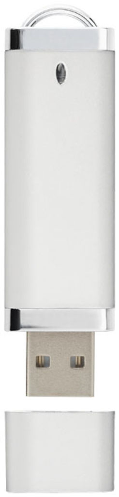 Флешка Flat 4GB, цвет серебристый - 12352500- Фото №4