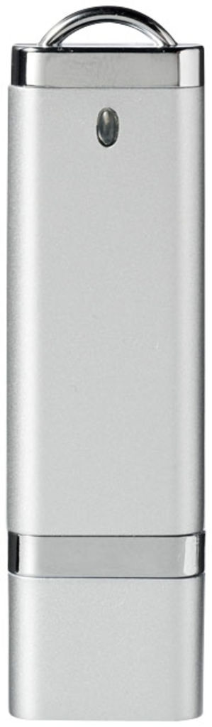 Флешка Flat 4GB, цвет серебристый - 12352500- Фото №5