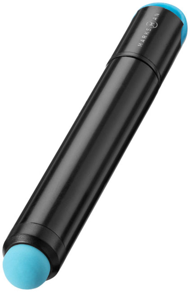 Ручка-стилус Radar 2 в 1, колір суцільний чорний
