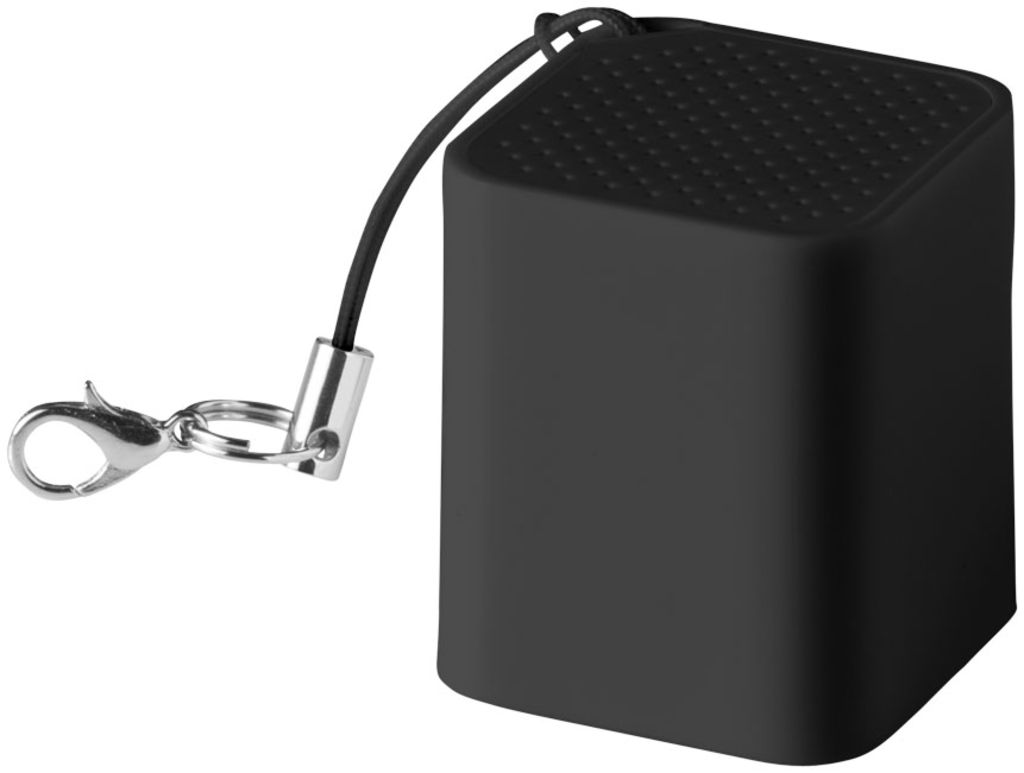 Колонка Timbre с функцией Bluetooth и фотозатвором, цвет сплошной черный