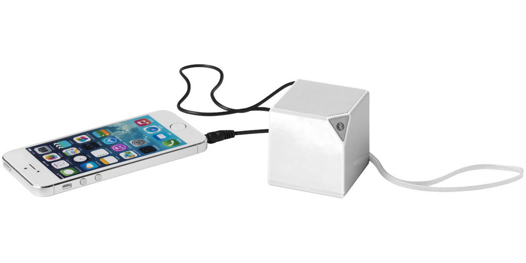 Колонка Sonic с функцией Bluetooth и встроенным микрофоном, цвет белый - 13417902- Фото №4