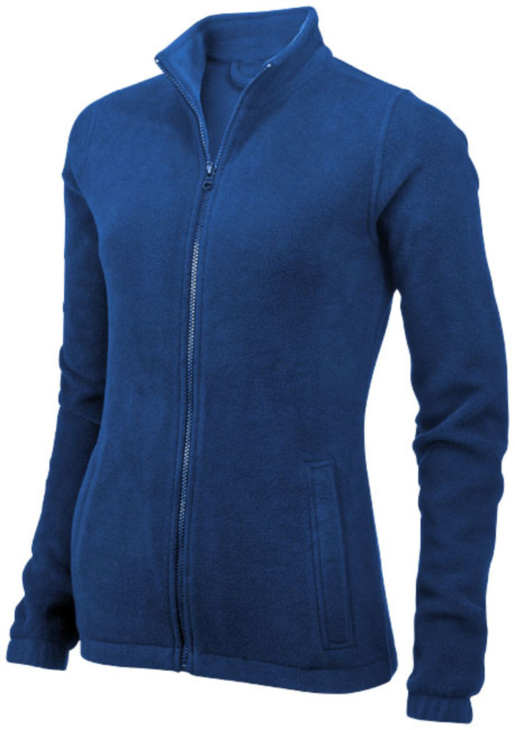 Женская флисовая куртка Dakota с застежкой-молнией на всю длину, цвет синий классический  размер XXL