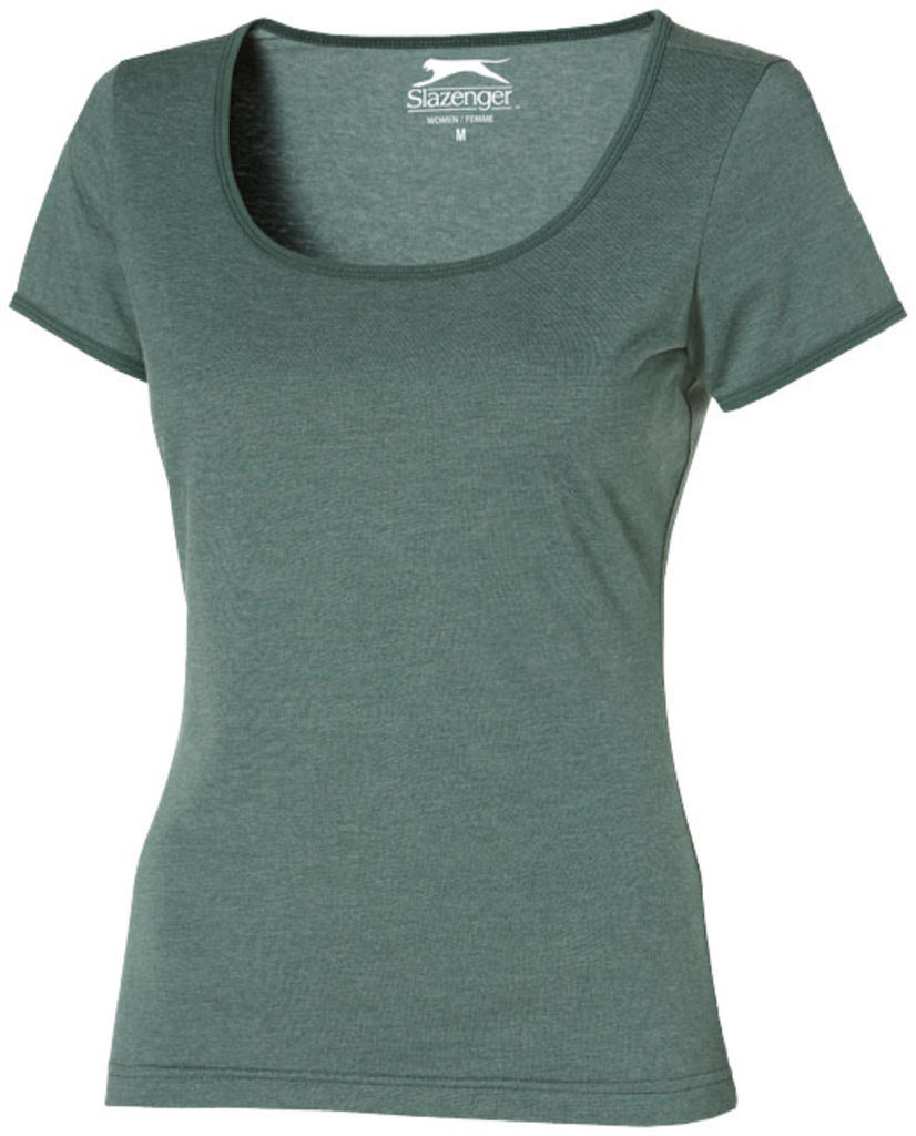 Жіноча футболка з короткими рукавами Chip, колір яскравий зелений  розмір S
