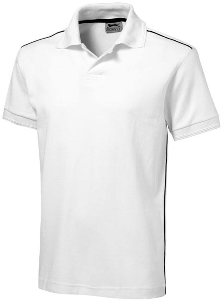 Рубашка поло с короткими рукавами Backhand, цвет белый  размер S