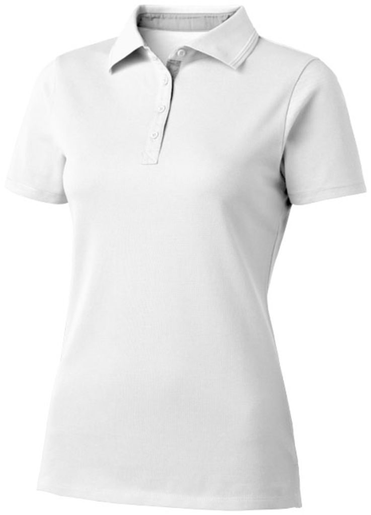 Жіноча сорочка поло Hacker, колір білий  розмір S