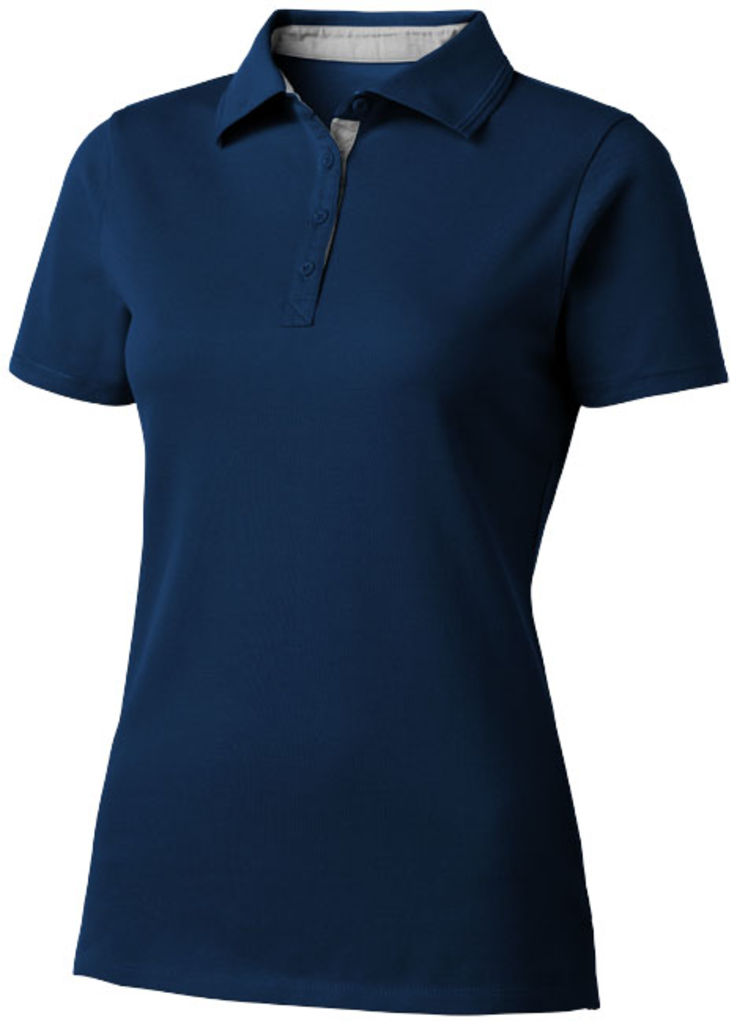 Жіноча сорочка поло Hacker, колір темно-синій  розмір S