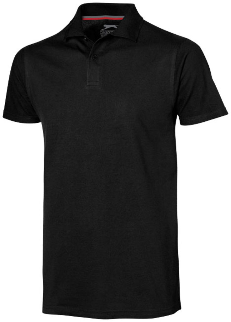 Рубашка поло с короткими рукавами Advantage, цвет сплошной черный  размер S