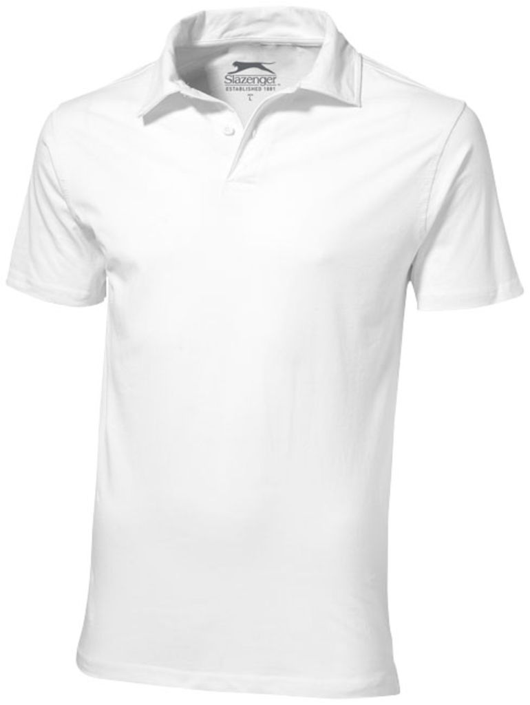 Сорочка поло з короткими рукавами Let, колір білий  розмір S