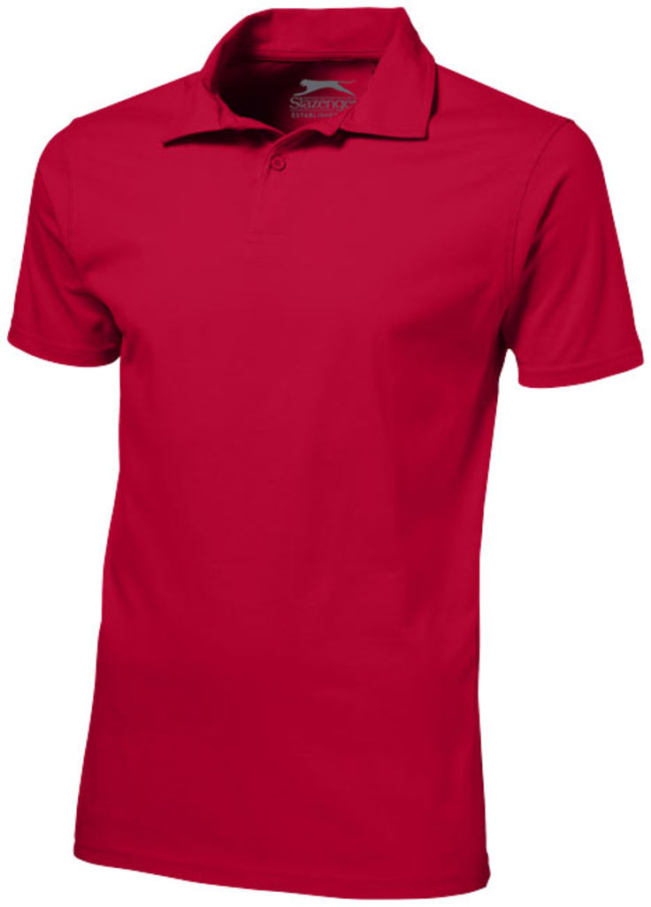 Рубашка поло с короткими рукавами Let, цвет красный  размер S