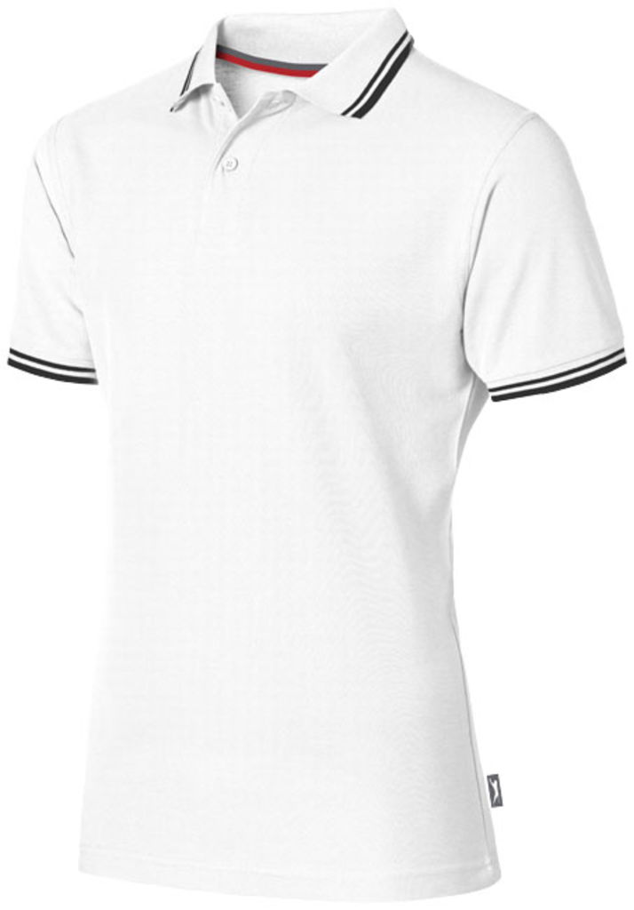 Рубашка поло с короткими рукавами Deuce, цвет белый  размер S
