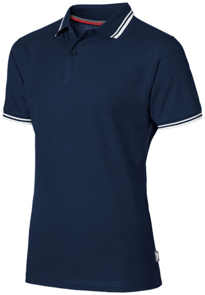 Сорочка поло з короткими рукавами Deuce, колір темно-синій  розмір S
