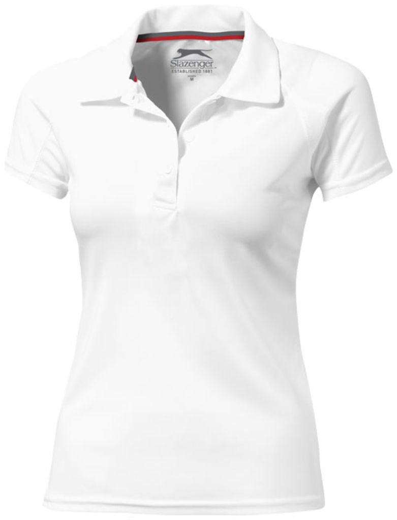 Женская рубашка поло с короткими рукавами Game, цвет белый  размер S
