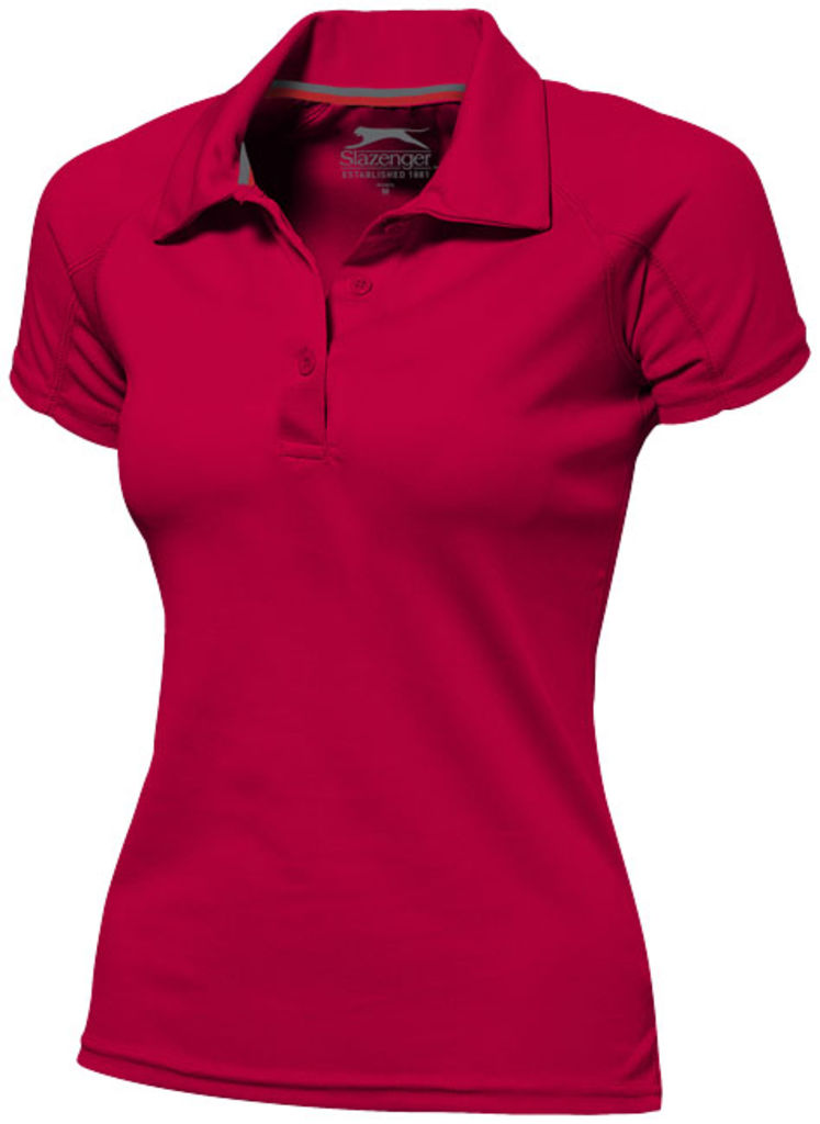 Женская рубашка поло с короткими рукавами Game, цвет красный  размер S