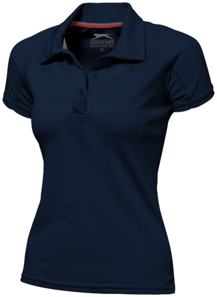 Женская рубашка поло с короткими рукавами Game, цвет темно-синий  размер M