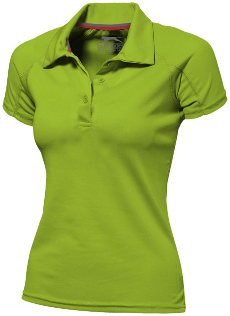 Женская рубашка поло с короткими рукавами Game, цвет зеленое яблоко  размер S