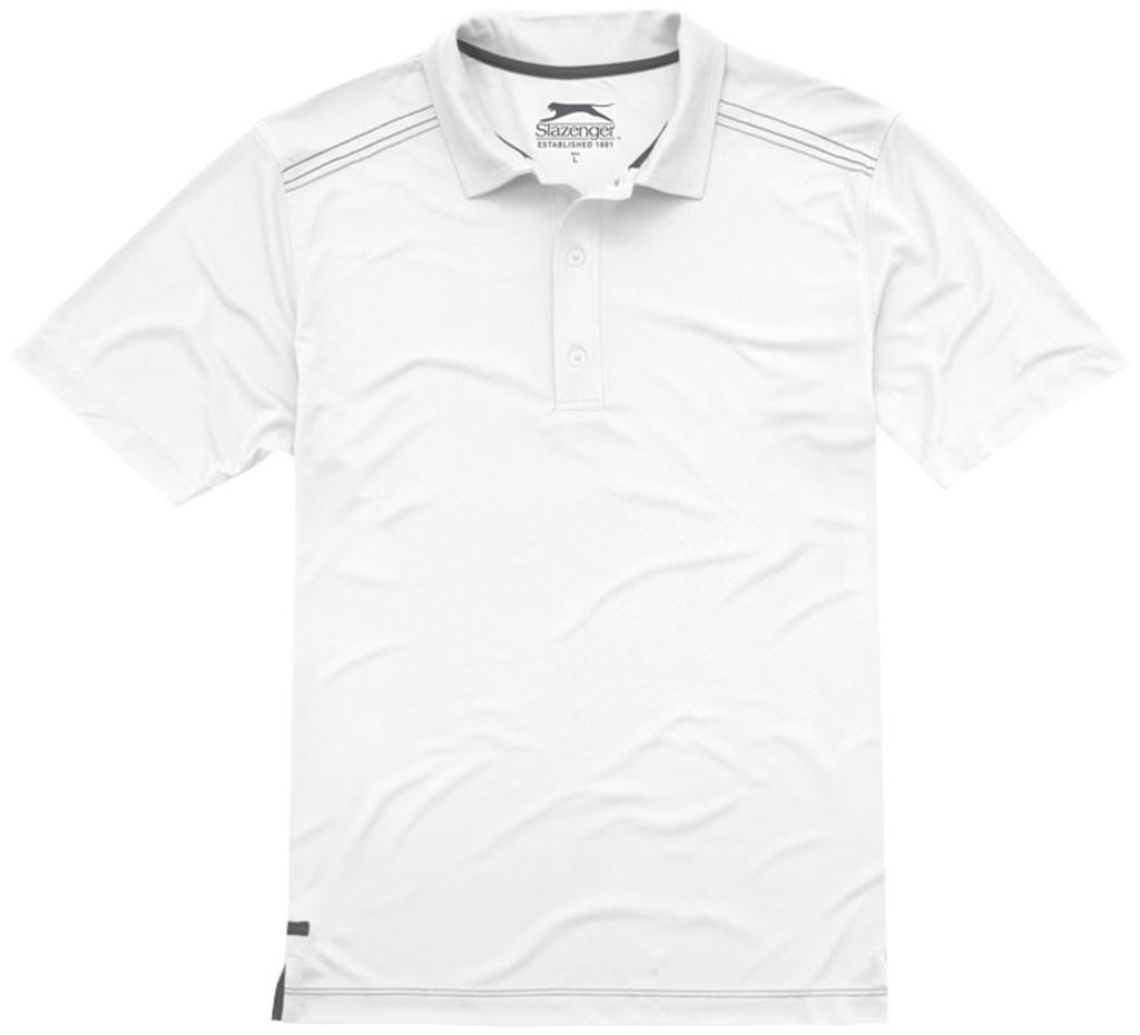 Сорочка поло Receiver CF з короткими рукавами, колір білий  розмір S